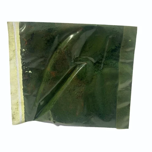 Green Candle Oil Color